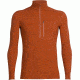 Icebreaker Descender Long Sleeve Half Zip - Men's-Copper-Medium