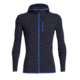 Icebreaker Descender Long Sleeve Zip Hood - Mens, Midnight Navy, Large, 104854401L