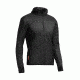 Icebreaker Helix Long Sleeve Zip Hood - Mens-Black-Medium