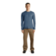 Icebreaker Merino 150 Tech Lite Long Sleeve IB Vertical Tee - Mens