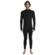 Icebreaker Men 300 MerinoFine Polar LS Half Zip, Black, L, IBBA56Q9001L