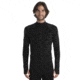 Icebreaker Men 300 MerinoFine Polar LS Half Zip, Black, L, IBBA56Q9001L