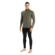 Icebreaker Men Merino 200 Oasis LS Half Zip, Loden, XL, IBB04367069XL