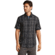 Icebreaker Merino 125 Cool-Lite Steveston SS Shirt Plaid - Mens, Obsidian/Black, Large, IB0A579W0GDL