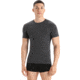 Icebreaker Merino 150 Anatomica SS Crewe - Mens, Jet Hthr, Medium, IB103033011M