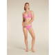 Icebreaker Merino 150 Siren Bra w/ Inserts - Womens, Pop, Extra Small, IB1047080A8XS