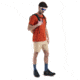 Icebreaker Merino 150 Tech Lite III SS Tee Trail Hiker - Mens, Molten, Large, IB0A56WZA84L