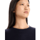 Icebreaker Merino 200 Oasis LS Crewe - Womens, Midnight Navy, Extra Large, IB104375401XL