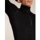Icebreaker Merino 200 ZoneKnit Long Sleeve Half Zip Thermal Top - Mens, Black, Extra Large, IB0A57CH001XL