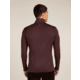 Icebreaker Merino 260 Tech Long Sleeve Half Zip Thermal Top - Mens, Java, Large, IBB043720GWL