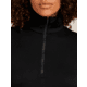 Icebreaker Merino 260 Tech Long Sleeve Half Zip Thermal Top - Womens, Black, Medium, IBB04390001M
