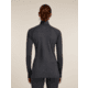 Icebreaker Merino 260 ZoneKnit Long Sleeve Half Zip Thermal Top - Womens, Jet HTHR, Large, IB0A57CM011L