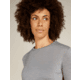 Icebreaker Merino Blend 125 Cool-Lite Sphere LS T-Shirt - Women's, Metro Heather, Small, IB0A56ZN016S