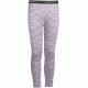 Icebreaker Oasis Leggings Diamond Line - Kids'-Silk Heather/Eggplant-4