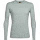 Icebreaker Oasis Long Sleeve Crew Top - Men's-Seaglass Heather-Medium