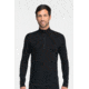 Icebreaker Oasis Long Sleeve Half Zip Top - Mens-Black-Large
