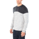 Icebreaker Shearer Crewe Sweater - Mens, CHAR HTHR/STEEL HTHR, Small, 104326A18S