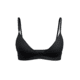 Icebreaker Merino 150 Siren Bra w/ Inserts - Women's, Black, Small, IB104708001S