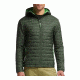 Stratus Long Sleeve Zip Hood Jacket - Mens-Conifer/Balsam-XX-Large