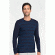Icebreaker Tech Long Sleeve Crew Top - Men's-Admiral Overdye-X-Large