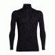 Icebreaker Tech Top Long Sleeve Half Zip, Black, 2XL, 104034001XXL