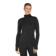 Icebreaker Women 300 MerinoFine Polar LS Roll Neck, Black, M, IB0A5755001M