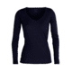Icebreaker Women Merino 150 Siren LS Sweetheart, Midnight Navy, S, IB103194401S