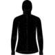 Icebreaker ZoneKnit Explore Long Sleeve Zip Hoodie - Women's, Black, Extra Large, IB0A56SD001XL