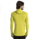 Icebreaker ZoneKnit Insulated Long Sleeve Thermal Hoodie - Mens, Bio Lime, Large, IB0A56GR864L