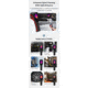 Infiray Handheld Thermal Imaging Imager, Black/Red, C200