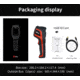 Infiray Handheld Thermal Imaging Imager, Black/Red, C200