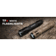 INFORCE TFx Handheld White Flashlight, LED, 700 Lumens, Black, TFX-05-1