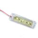 Innovative Lighting 4x1 Tri-Lite - Clear Housing - 3 White LEDs 66033