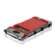 iNoxCase 360 Phone Case - Brushed Stainless with Red Lid INOX4RX