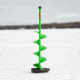 ION Turbo Auger Bit, 10in, Steel, Green/Black, 10-Inch, 41434
