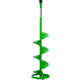 ION Turbo Auger Bit, 10in, Steel, Green/Black, 10-Inch, 41434