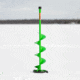 ION Turbo Auger Bit, 8in, Steel, Green/Black, 8-Inch, 41425