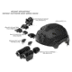 InfiRay Outdoor Mini MH25 Multi-Function Thermal Monocular, 640x480, 25mm, Black, IRAY-MH25