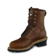 Irish Setter Mesabi 83834 Mens Logger Boot w/ Safety Toe, 8 in Height, Waterproof, Leather, D Medium Width, Brown, 11.5, 83834D 115