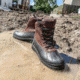 Iron Age Compound Duck Boot, Waterproof, Brown/Black, 9.5, EW IA9650-BRN/BLK-9.5-M-EW