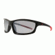 Ironman Ares Sunglasses, Black Frame, Smoke with Full Silver Mirror Lens, 10230438.QTS