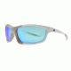Ironman Ares Sunglasses, White Frame, Blue Flash Mirror Lens, 10230440.QTS