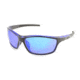 Ironman Fortitude RV Sunglasses, Tetra Blue Frame, Smoke with Blue RV Mirror Lens, 10218090.QTS