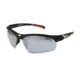 Ironman Principle Sunglasses, Matte Black Rubberized Frame, Smoke with Silver Mirror Flash Lens, 10203992.QTS