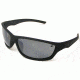 Ironman Relentless Sunglasses, Matte Black Rubberized Frame, Smoke with Silver Mirror Flash Lens, 10228858.QTS