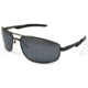 Ironman Tracker POL Sunglasses, Matte Dark Gun Frame, Smoke with Silver Mirror POL Lens, 10228852.QTS