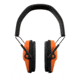 ISOtunes Sport DEFY Slim Passive Earmuffs, Orange, Small/Large, IT-79