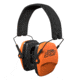 ISOtunes Sport DEFY Slim Passive Earmuffs, Orange, Small/Large, IT-79