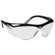 Jackson Safety Nemesis Safety Eyewear, Black Frame, Clear, Universal 20378