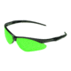 Jackson Safety Nemesis Safety Eyewear, Black Frame, IRUV 5, Universal 25671